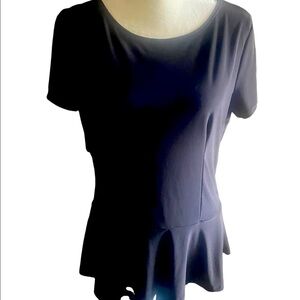 NWOT-AVITAL-PEPLUM TOP